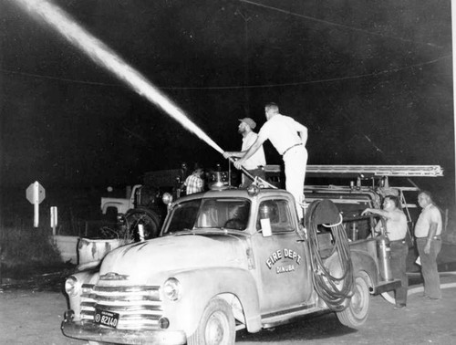 Modified Fire Equipment, Dinuba, Calif., ca 1962
