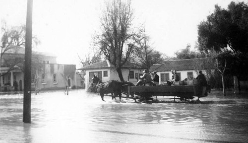 Flood of 1945, Visalia, Calif