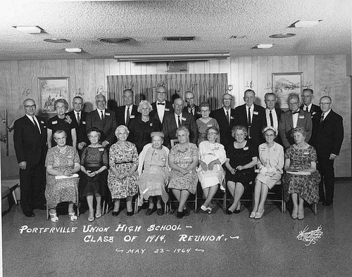 50 Year Reunion, High School in Porterville, Calif., 1964