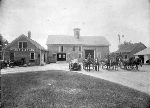 Flour & Grain Sales, Tulare, Calif., ca 1920