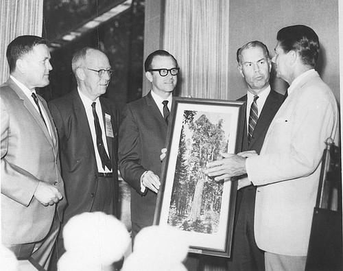 Presentation by Governor Ronald Reagan, Exeter, Calif