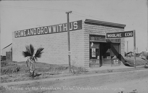 Woodlake Echo Office, Woodlake, Calif