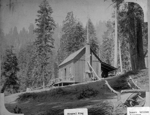 Cabin in Mineral King, Tulare County, Calif