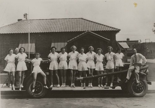 Exeter, Calif., Girls Softball Team, 1934