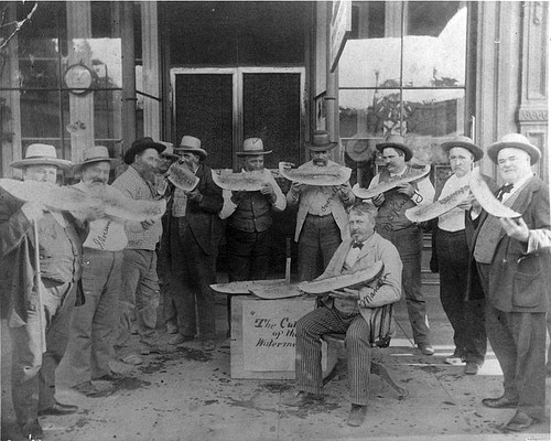 """Cult of the Watermelon,"" Visalia, Calif., ca 1899"