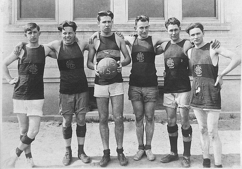 Basketball Team, Lindsay High School, Lindsay, Calif., 1917