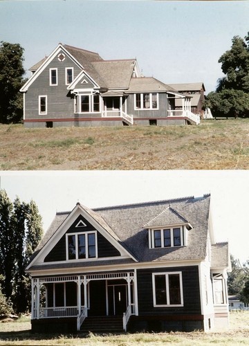 "Moore Home, Visalia, Calif., ""100 Years Later"""