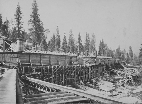Lumber Mill, Hume Lake, Kings Canyon National Park, Calif