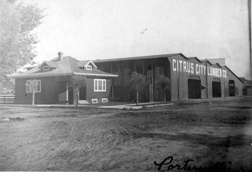 Citrus City Lumber Co., Porterville, Calif