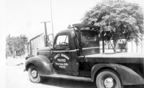 Hannah Trucking Service, Ivanhoe, Calif