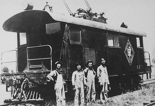 Visalia Electric Railroad Company, Exeter, Calif., ca 1920