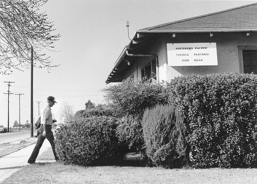 Visalia Electric Railroad Company Dispatch Office, Exeter, Calif