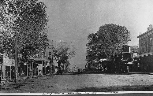 Main Street, Porterville, Calif., ca 1890