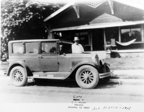 W. B. March, Ivanhoe, Calif