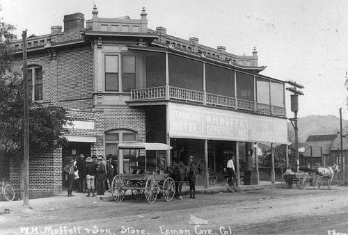 W.H. Moffett & Son Store, Lemon Cove, Calif