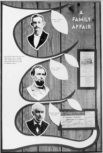 Celebrating 60 Years as Wells Fargo Agents, Visalia, Calif., 1857-1918