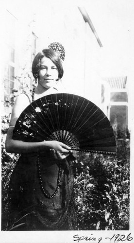 """Belle of Barcelona,"" Exeter, Calif., Late 1920s"