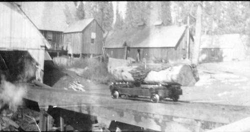 Lumber Mill, Shaver Lake, CA, ca 1910
