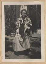 Woman and Two Dogs