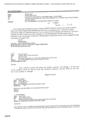 [Email from Paul Murphy to Norman Jack, Susan Schiavetta and Natalie Clarke regarding Consignment E2330 dated 200040430 to Iran]