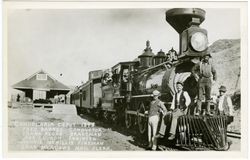 Candelaria, Nevada. Railroad Station of Carson and Colorado Railroad