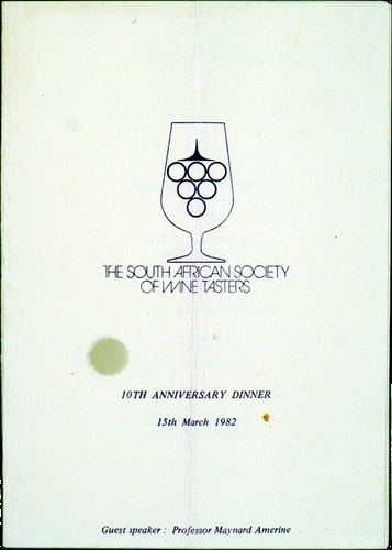The South African Society of Wine Tasters