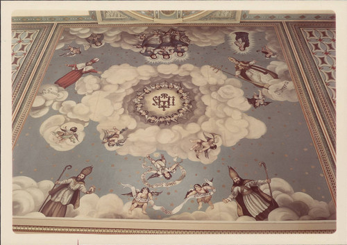 Sanctuary Ceiling at an Angle