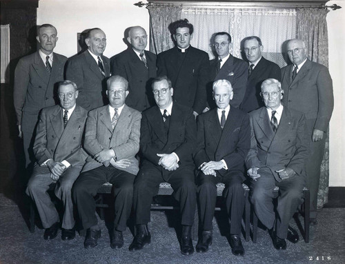 Portrait of twelve men