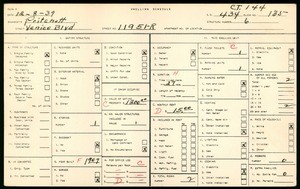 WPA household census for 11951R VENICE BLVD, Los Angeles County