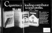 Cigarettes: a leading contributor to your profits