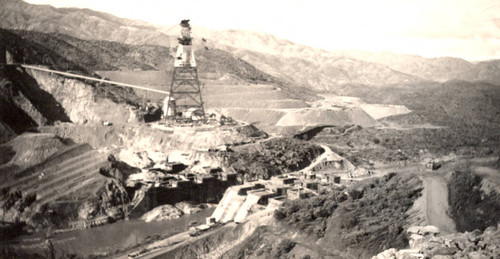 Shasta Dam construction