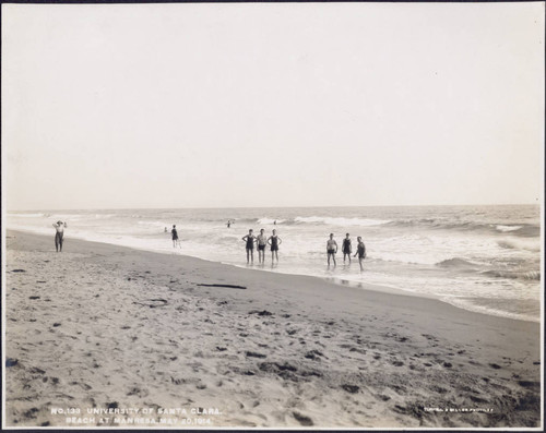 Coastline of Manresa beach