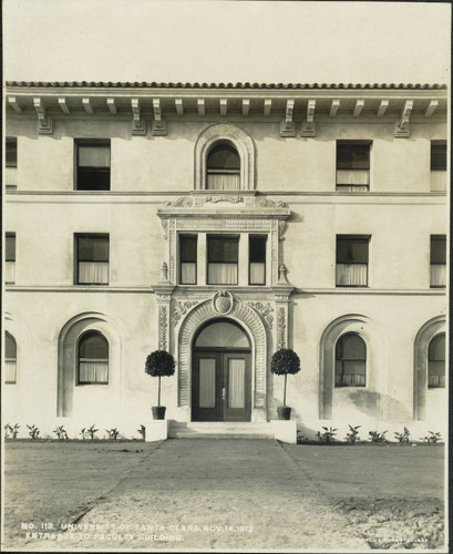 Entrance to faculty building