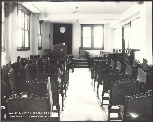 Front of the Court Room