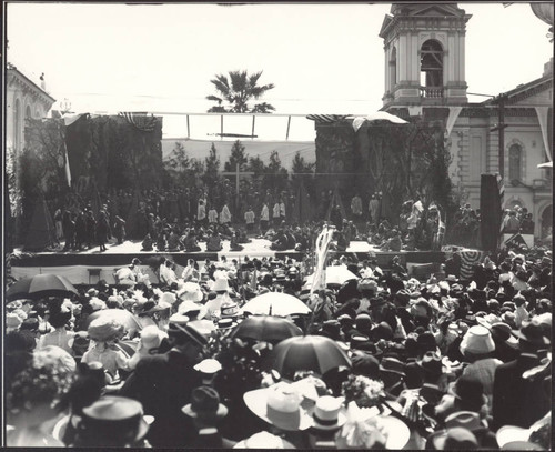 Tableau II, Planting of the cross