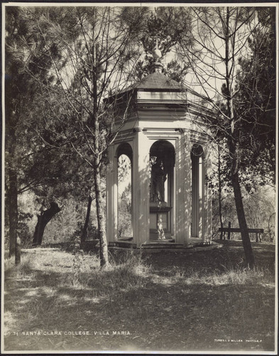 Joseph shrine in Villa Maria orchard