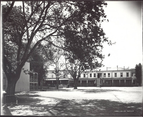 Old brick chapel and classrooms