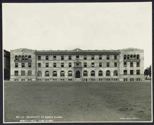 Frontal view of Senior Hall