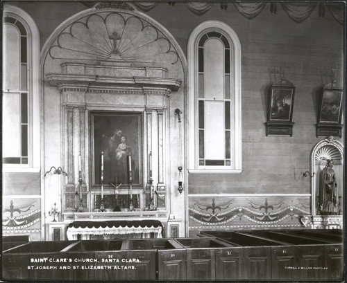 St. Joseph and St. Elizabeth Altar