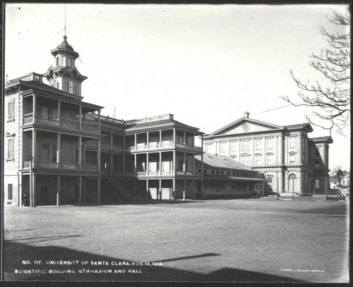 Scientific building, gymnasium the Ship