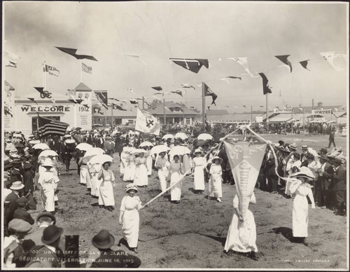 Young Ladies Institute at the procession