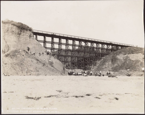 Railroad bridge at Manesa