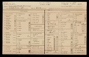 WPA household census for 276 DREIFUS ST, Los Angeles County