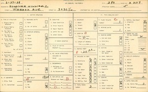 WPA household census for 3030 1/2 WABASH AVE, Los Angeles
