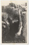 Waterfall, Cow Creek near Furnace Creek in, Death Valley, Cal.