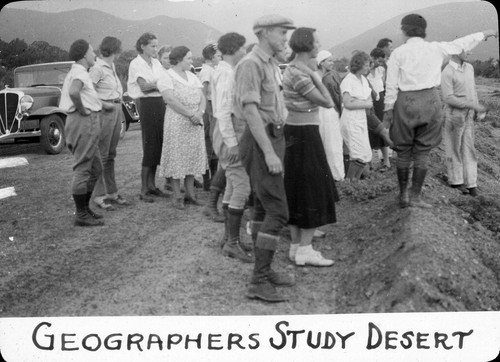 Geographers study desert / Lee Passmore