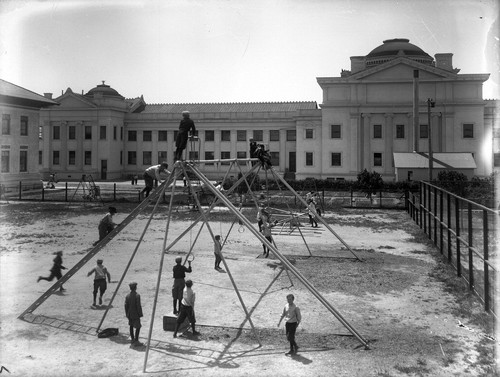 [San Diego Normal School playground]