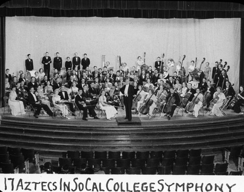 Aztecs in So Cal College Symphony / Lee Passmore