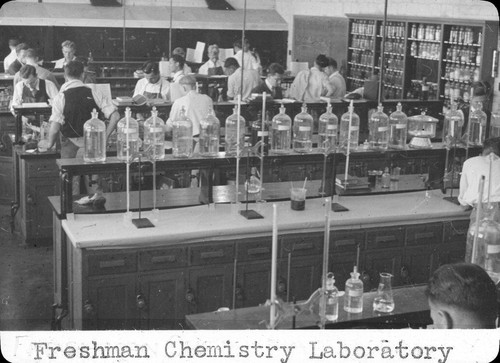 Freshman chemistry laboratory / Lee Passmore