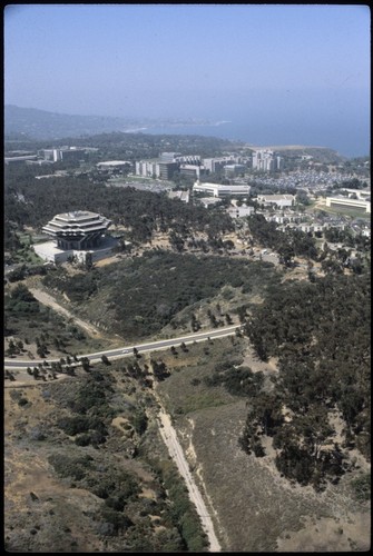 Geisel Library, John Muir College and Thurgood Marshall College